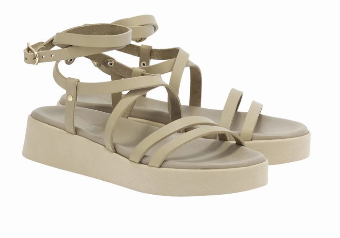 Sandale Plateforme Ancient Greek Sandals Aristea Leather   | PIT-1112254